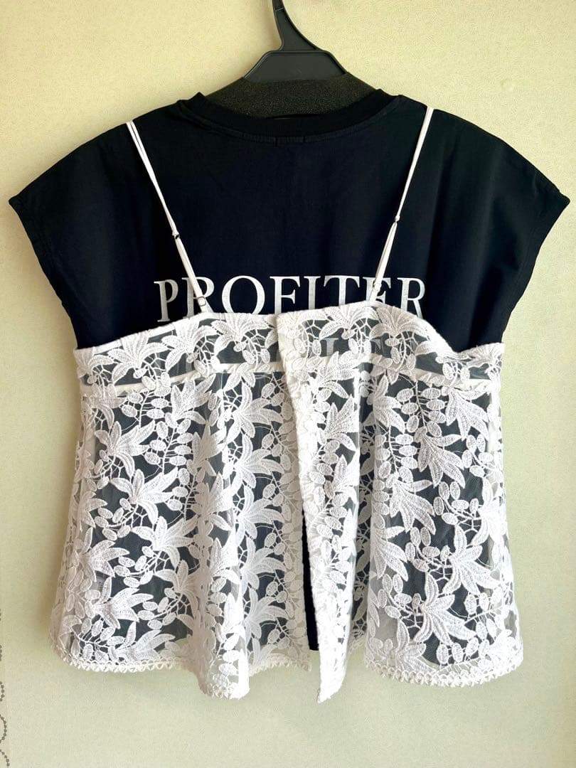 【未使用】IENAレースショートキャミソール