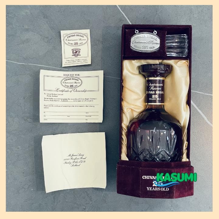 シーバスリーガル25年 チェアマンズリザーブ