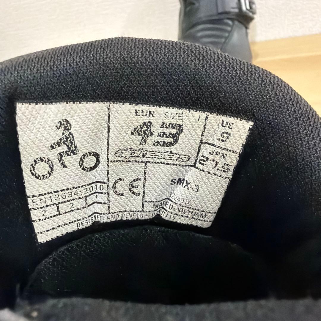 Alpinestars SMX 3 バイク用靴 ブラック　アルパインスターズ