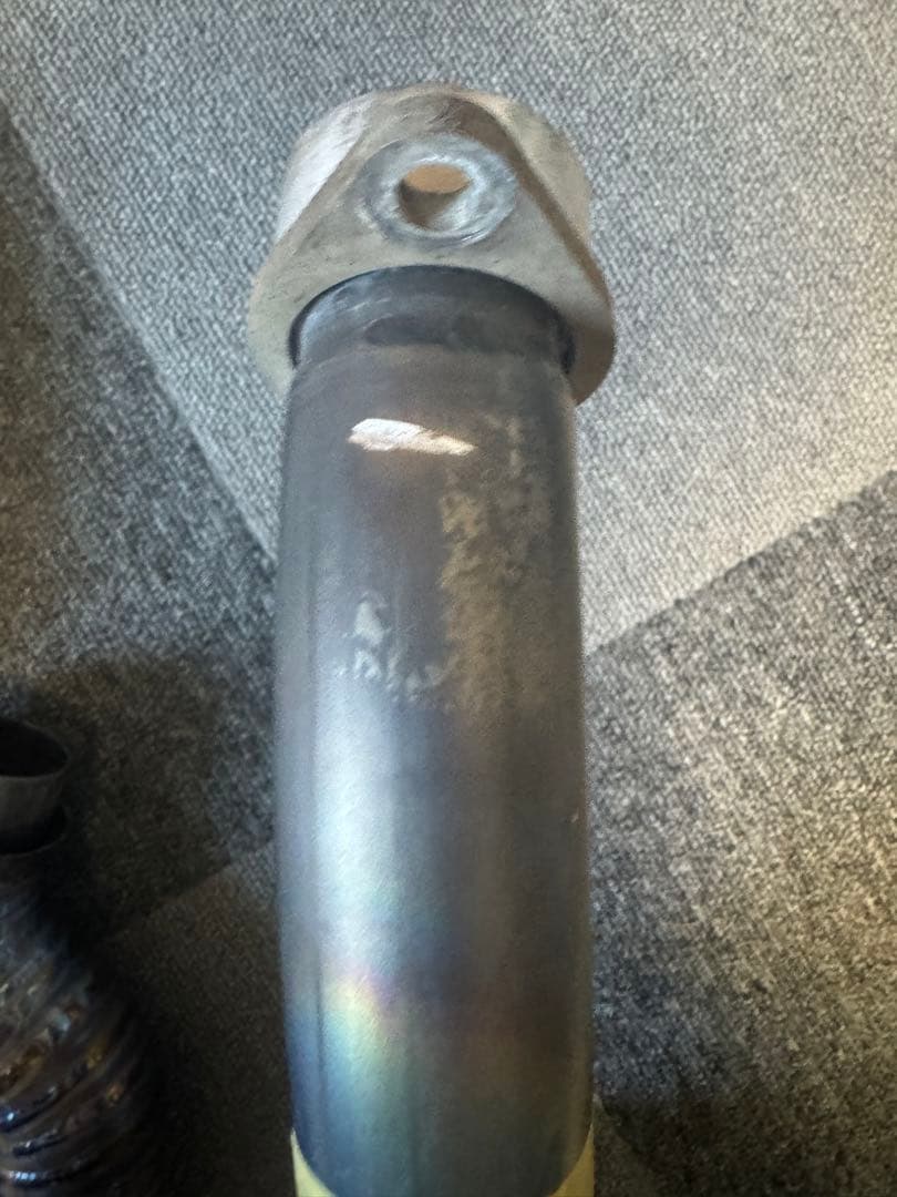 アサヒナレーシング　フルチタンストレートヘッダーパイプ　YZF-R6 BN6