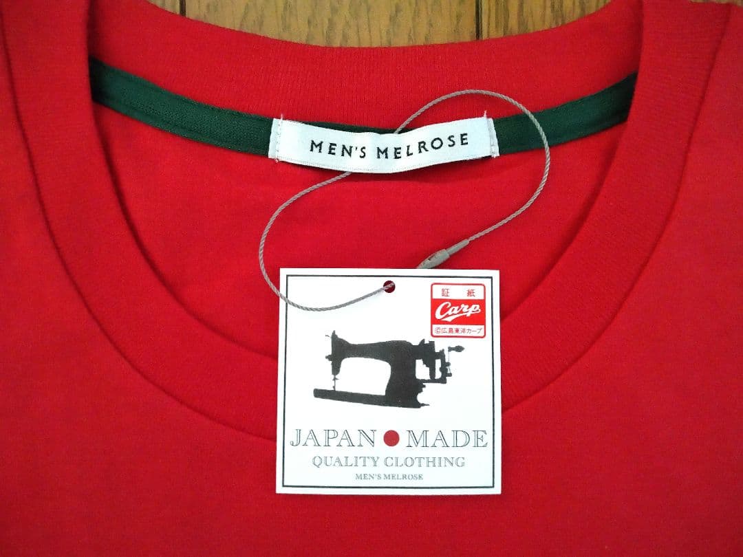MEN'S MELROSE × 広島カープ　コラボＴシャツ《限定》〈新品未使用〉
