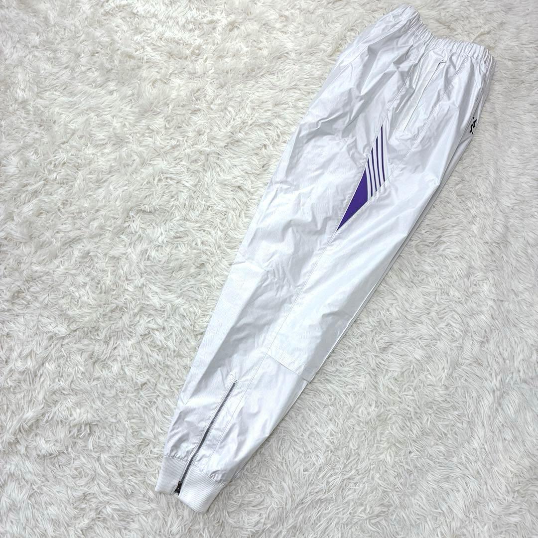 90s ミズノ スーパースター ウインドブレーカー　セットアップ 上下　白