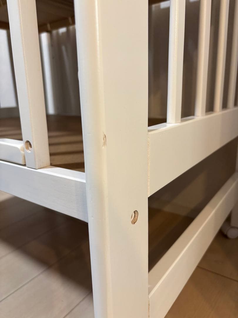 【直接引取】KATOJI ベビーベッド　ミニ　ハイポジション