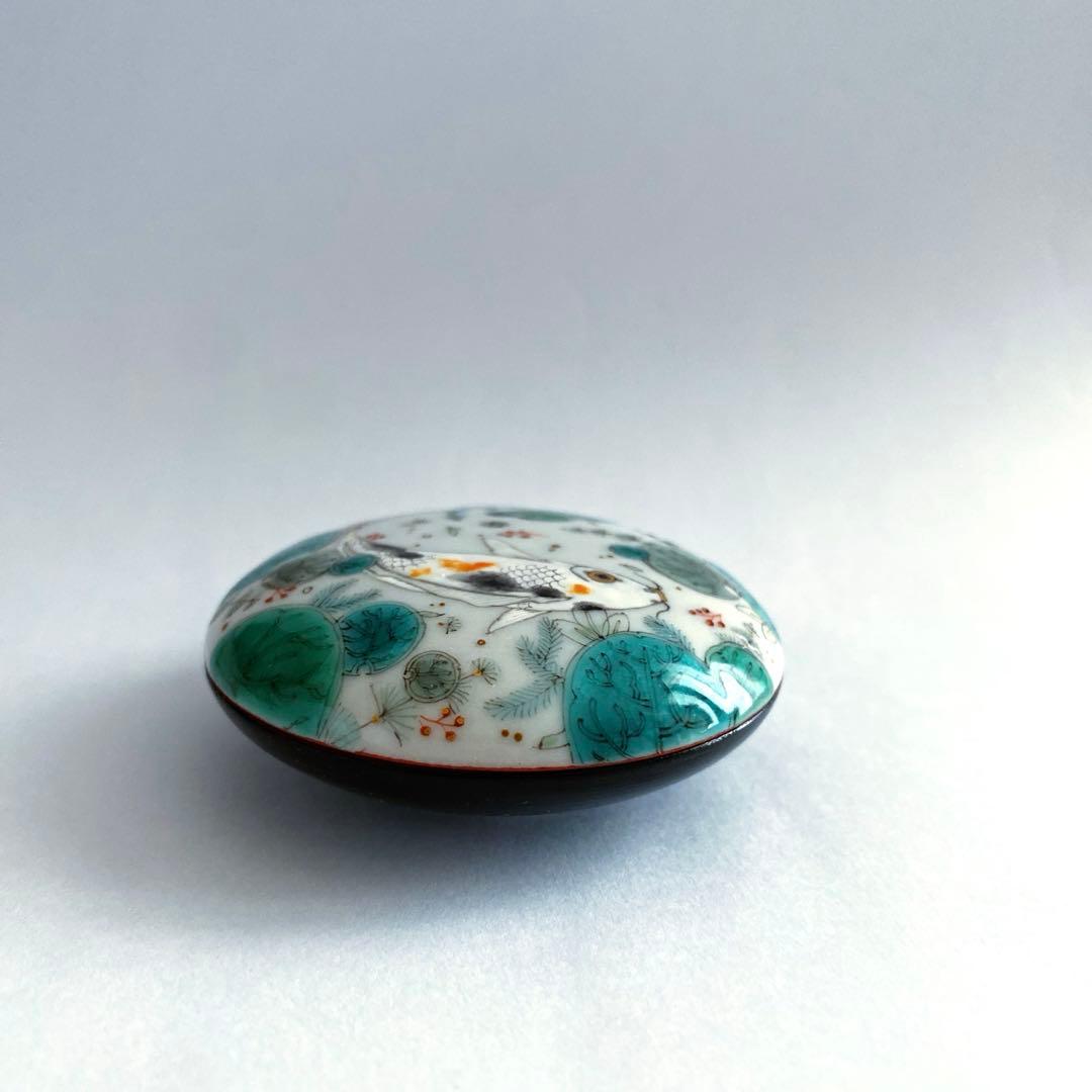 牟田 陽日　むた ようか　九谷焼　蓋物