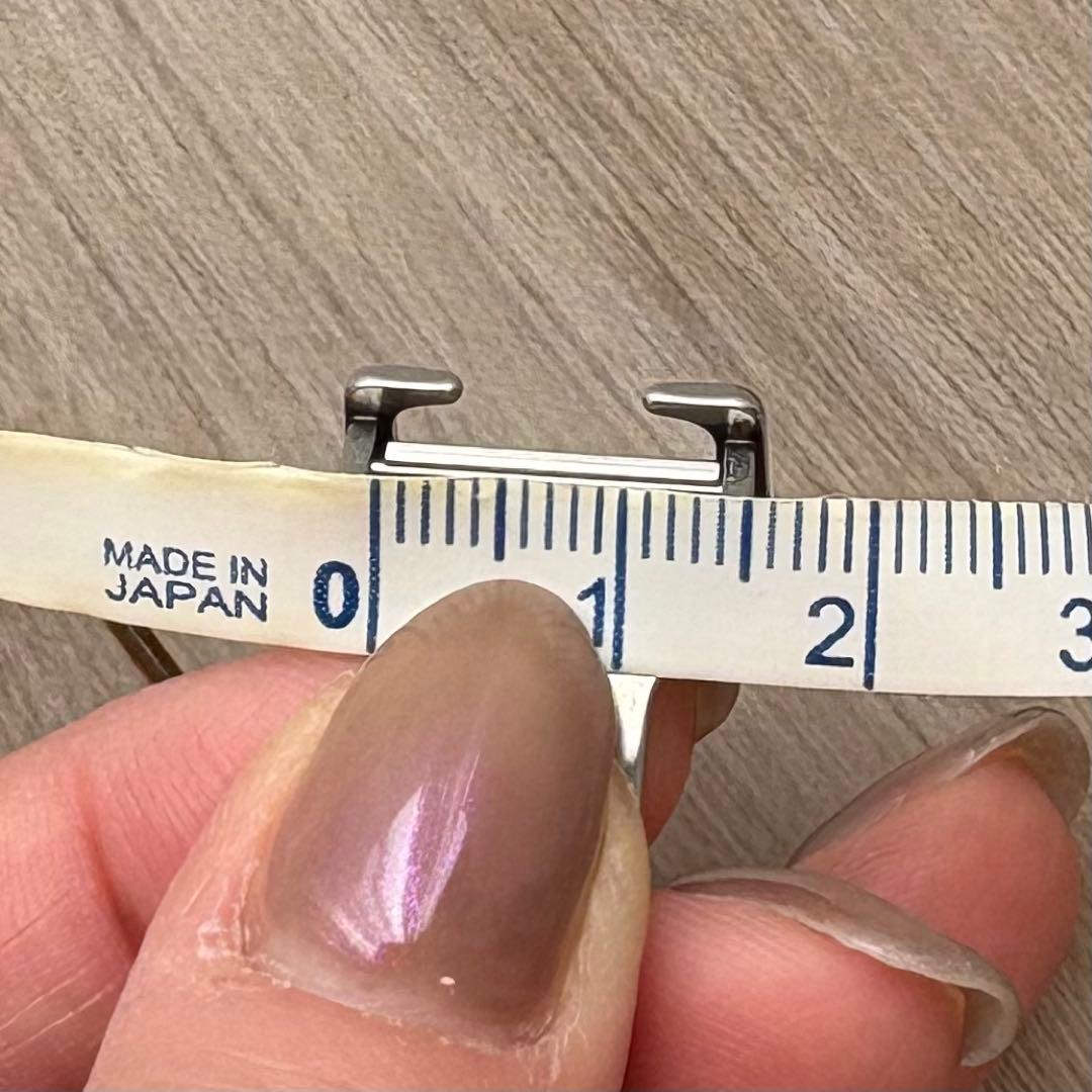 美品 カルティエ 純正 Dバックル 14mm レディース 時計バックル