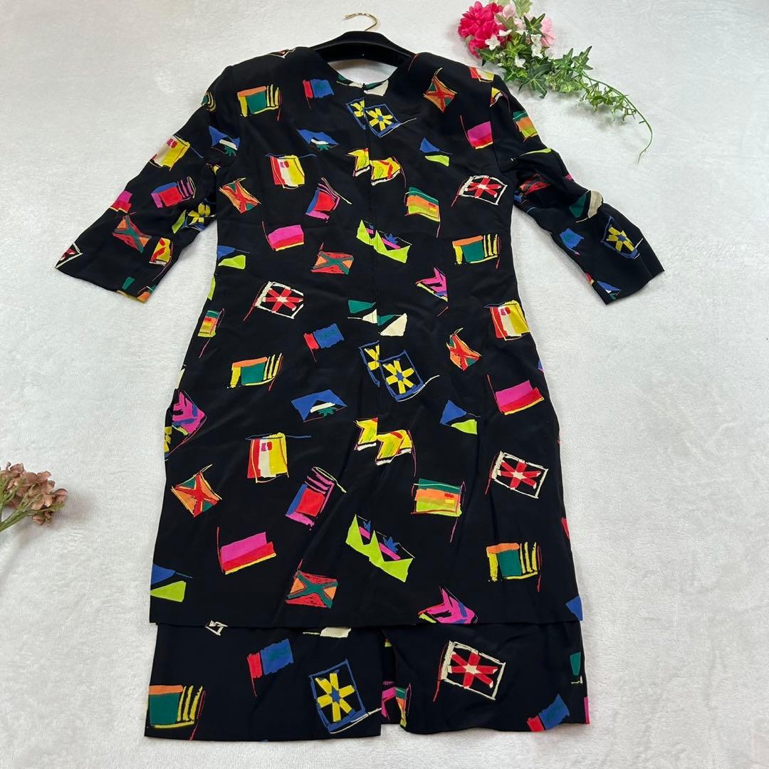 K420 新品未使用 L フェンディ イタリア製 ひざ丈ワンピース レディース