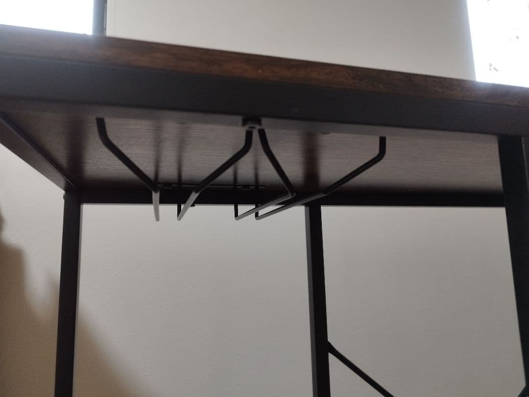 キッチンラック レンジ台　ワインボトルホルダー