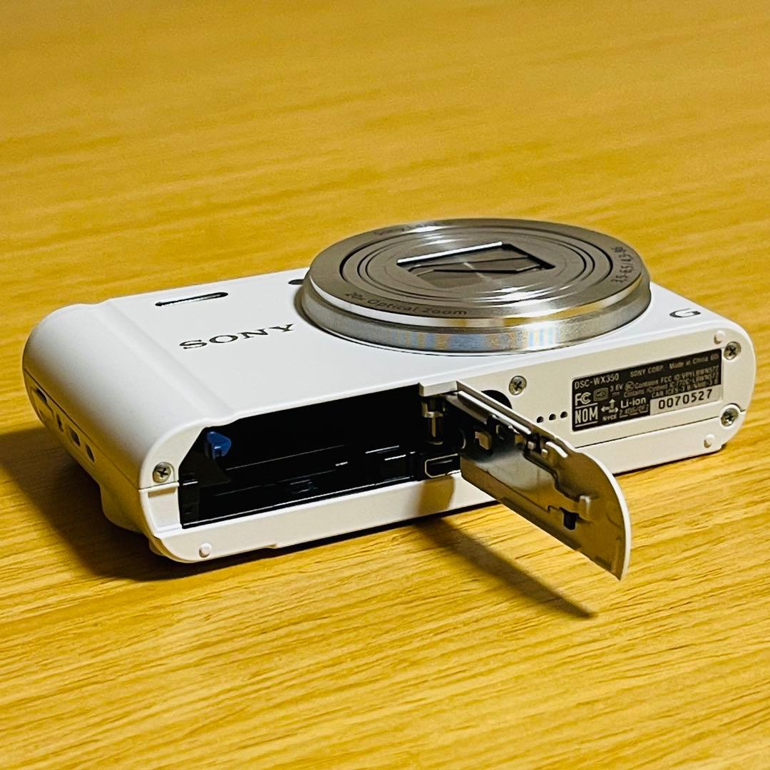 【極美品】SONY Cyber-shot DSC-WX350 W Wi-Fi搭載