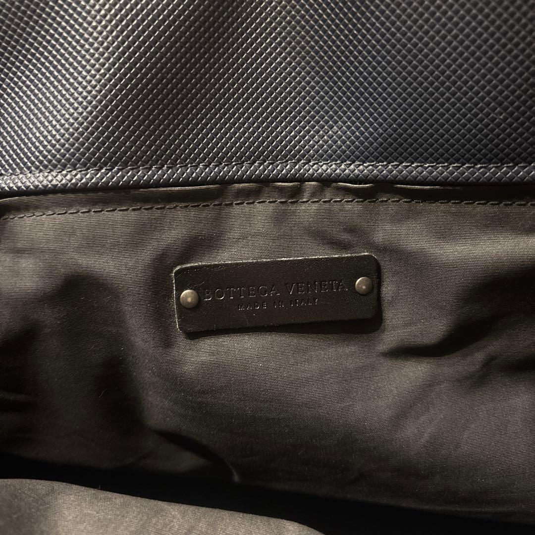 BOTTEGA VENETA ネイビー トートバッグ