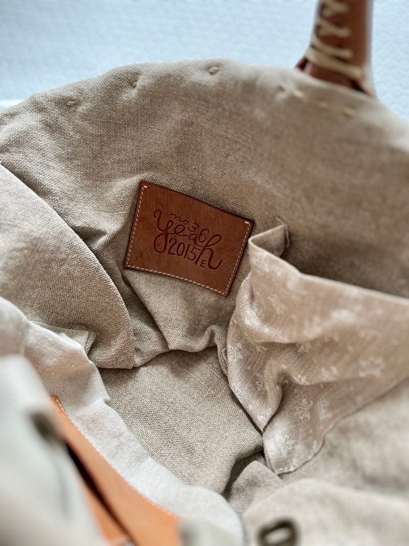 ebagos★ 1本手 オイルショルダー 紅籐 brown エバゴス★美品