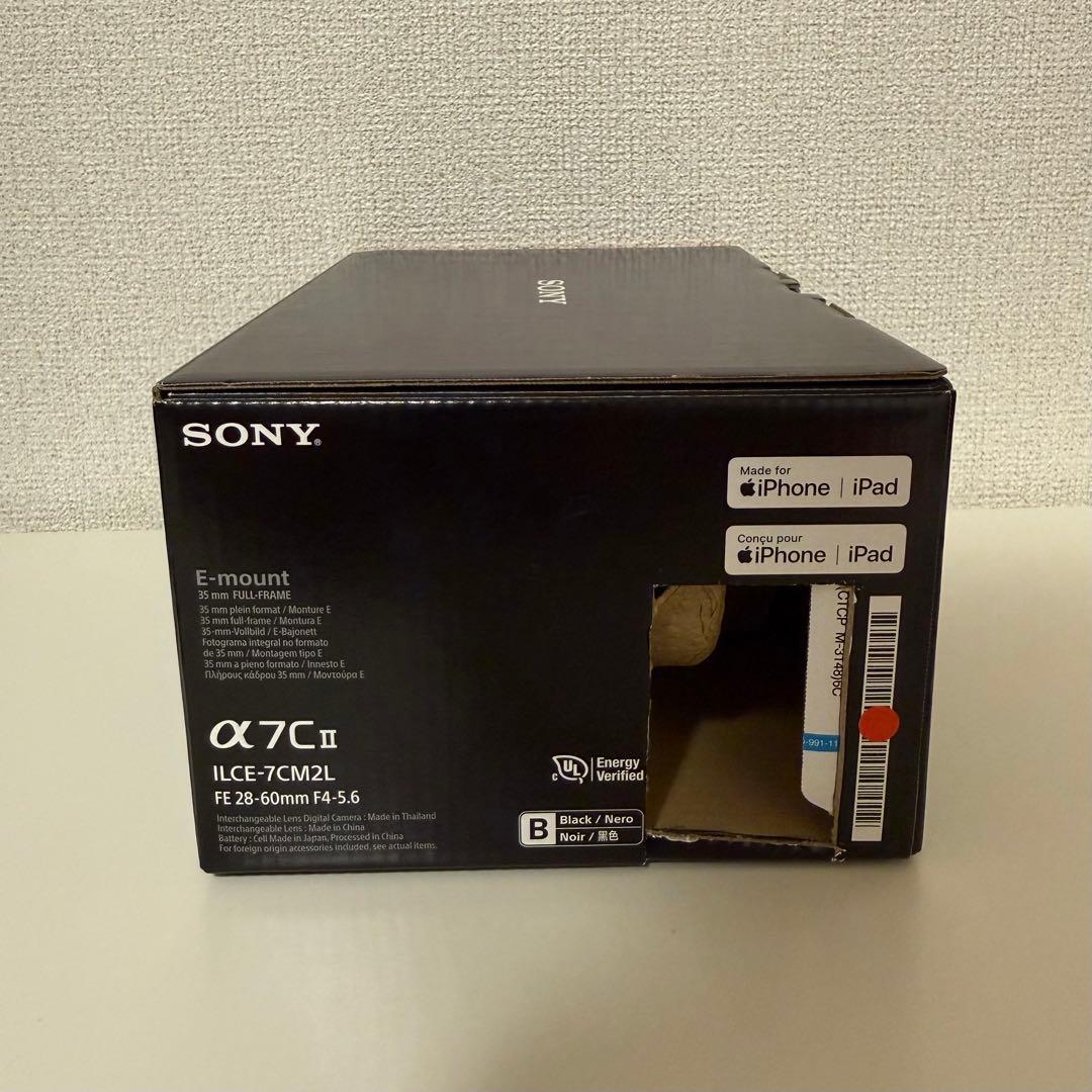 『極美品!!』SONY α7Cll ズームレンズキット \"付属品完備\"特典付き