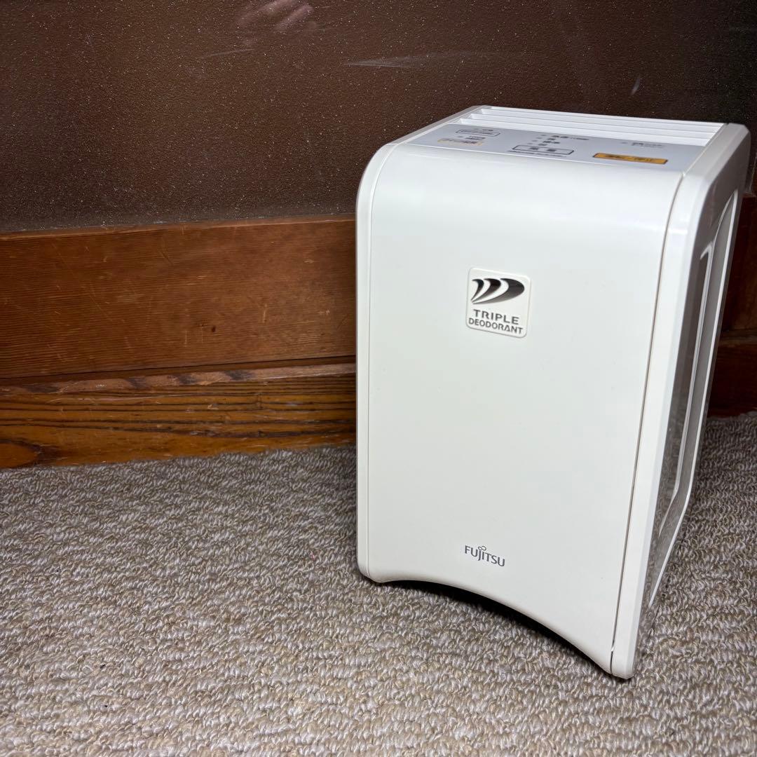 美品 富士通ゼネラル PLAZION プラズィオン 脱臭機 DAS-15E-W