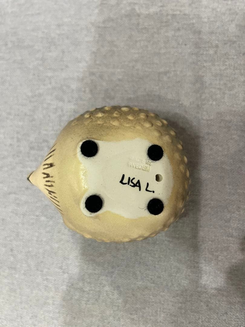 リサラーソン　ハリネズミの陶器置物 2個セット