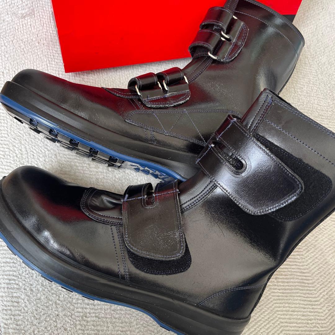 シモン　Simon 安全靴　安全長靴　牛革　黒　25.5センチ 長編上靴