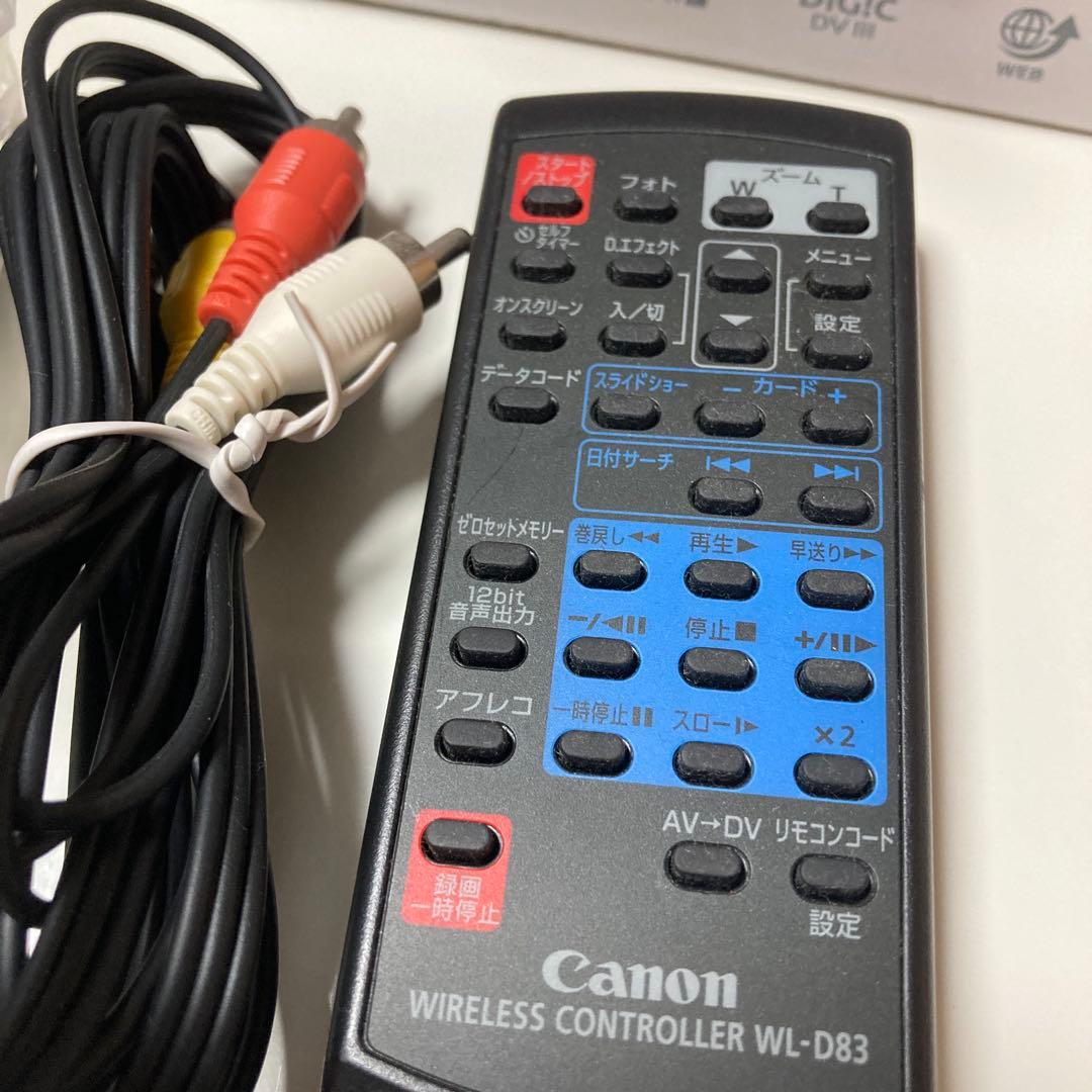 キャノン　ビデオカメラ