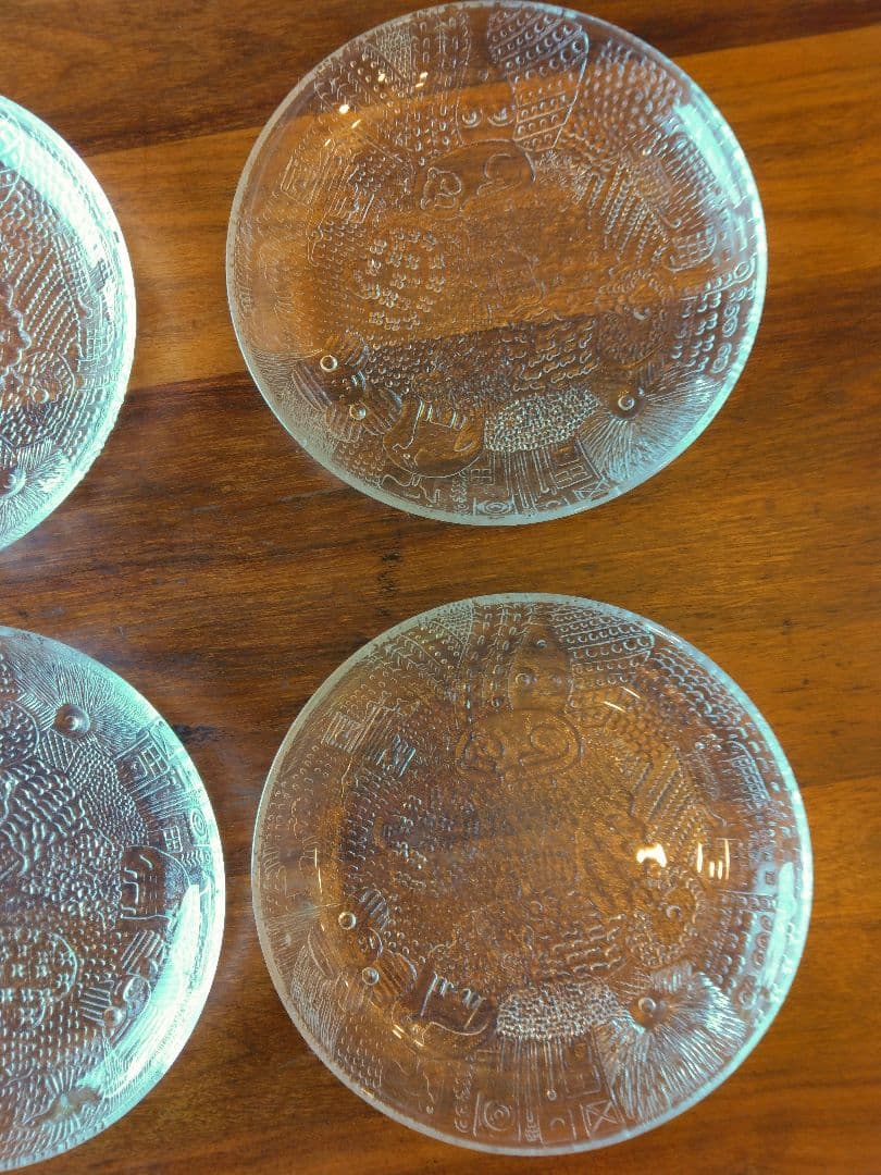 希少 ヌータヤルヴィ アラビア ファウナ 6枚 x プレート17cm