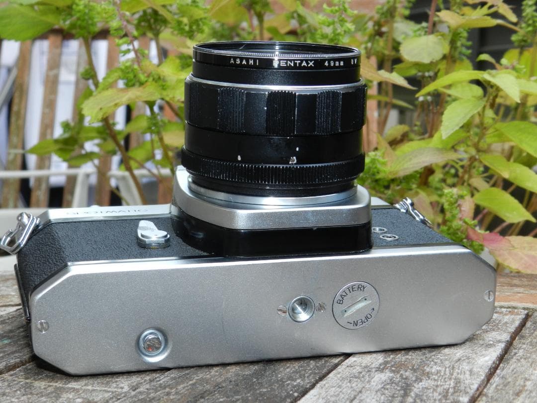 美品　Pentax SP+Super-Takumar 55 1.8+200 4