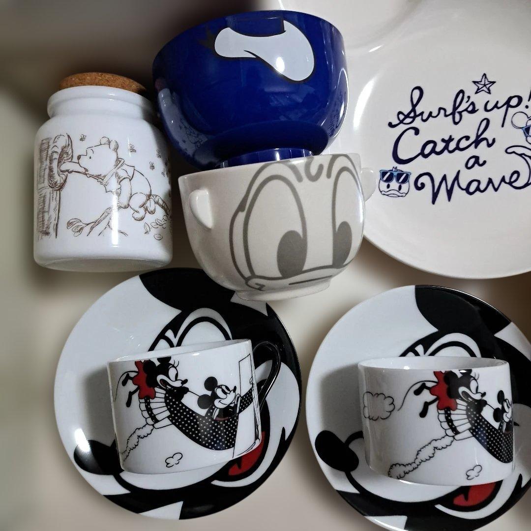 ディズニー　食器　お皿　カップ&ソーサー　ワイングラス　まとめ売り