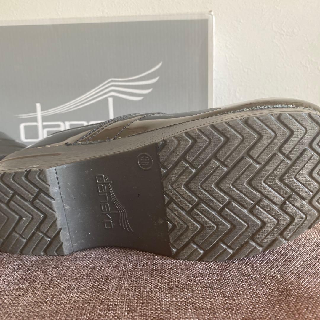 dansko プロフェッショナル　ブラックパテント　38
