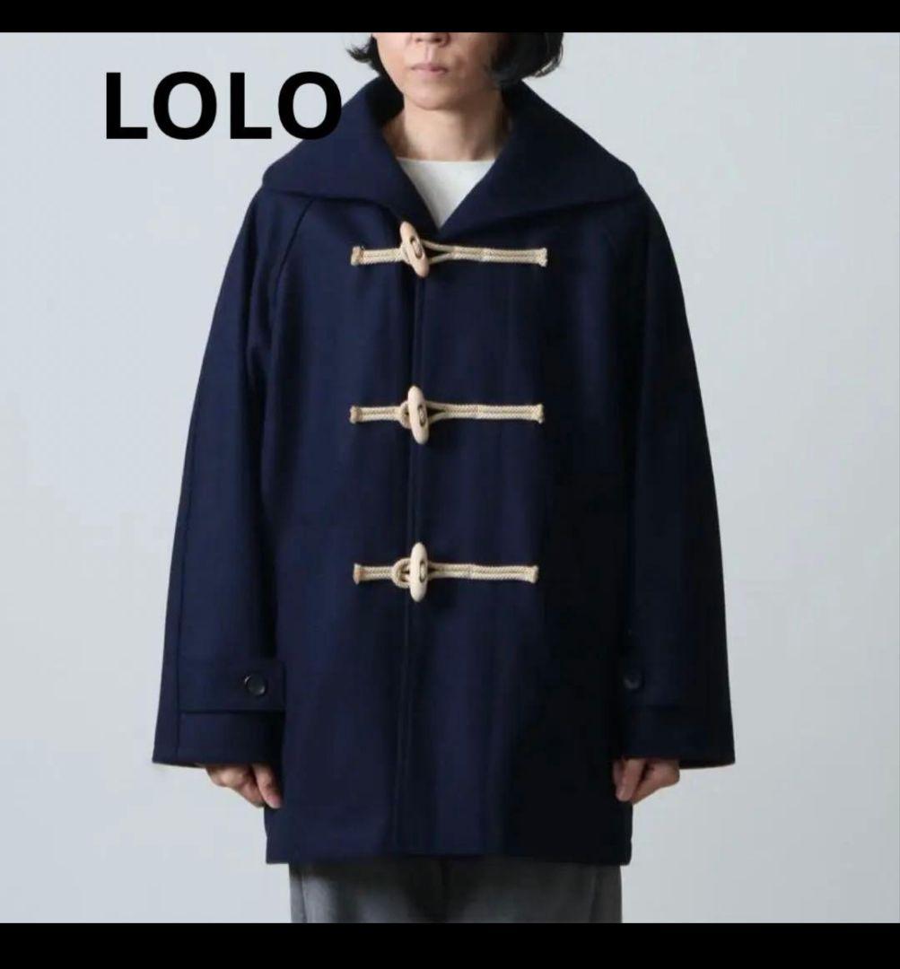 Yuta LOLO メルトンダッフルコート ネイビー