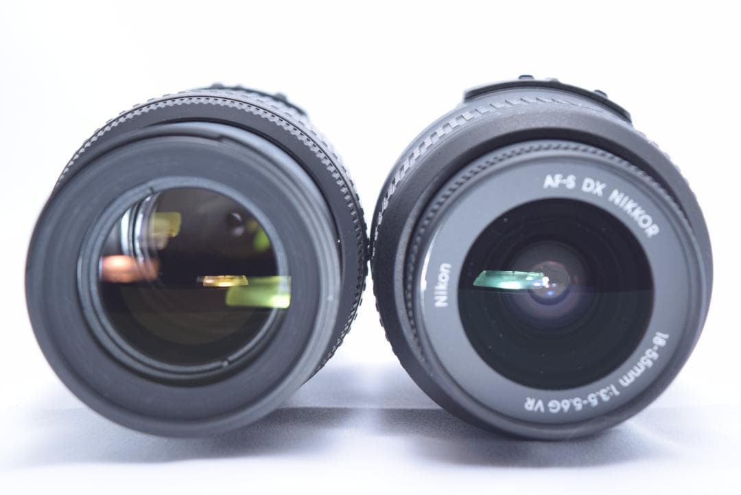 ②Nikon D3400 デジタル一眼レフ　Wレンズセット　手振れ補正レンズ付き