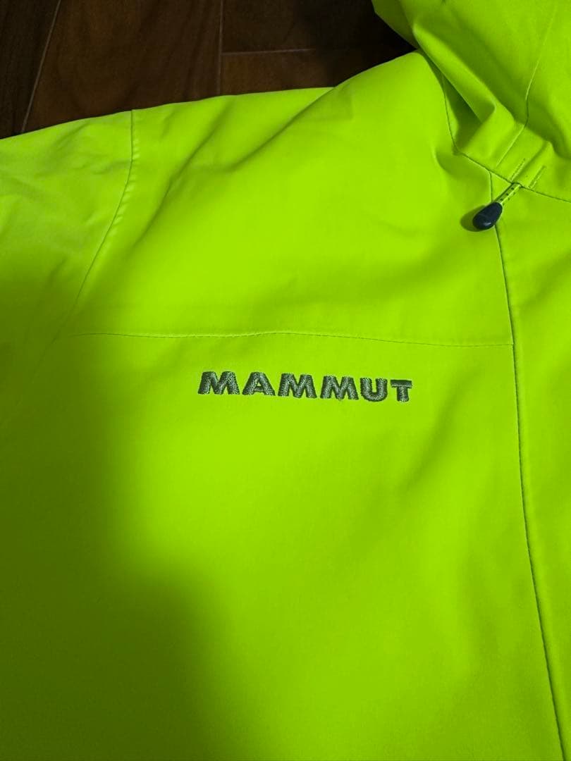 MAMMUT 蛍光イエロー スノーウェア