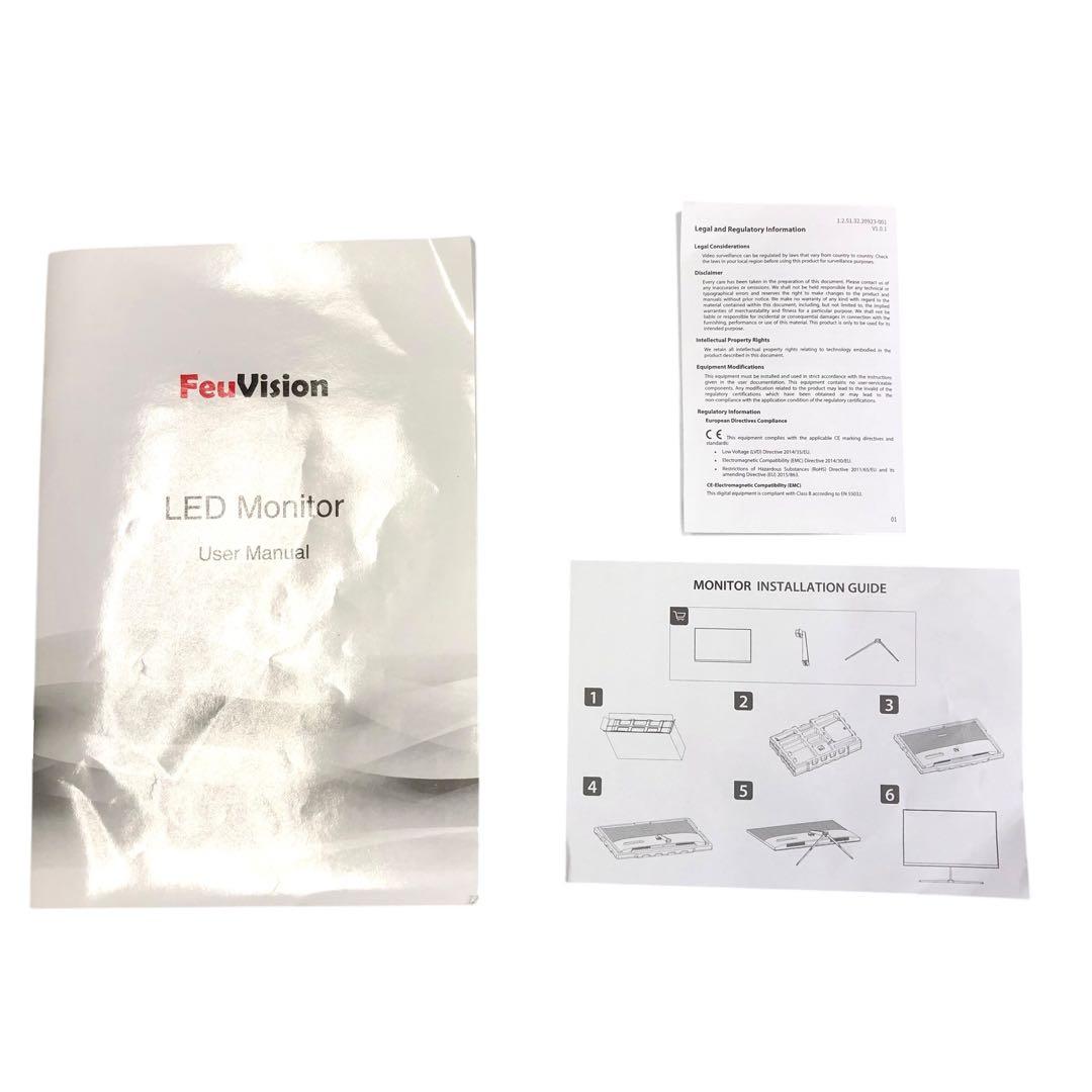 【開封済・未使用】feuvision ゲーミングモニター 24インチ フルHD