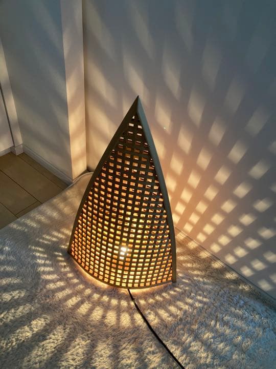 林木工芸アイ木のあかり間接照明青森ヒバライトフロアーライト