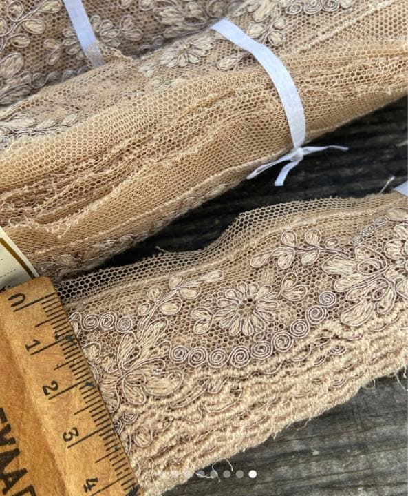 フランスアンティークレース チュールレース