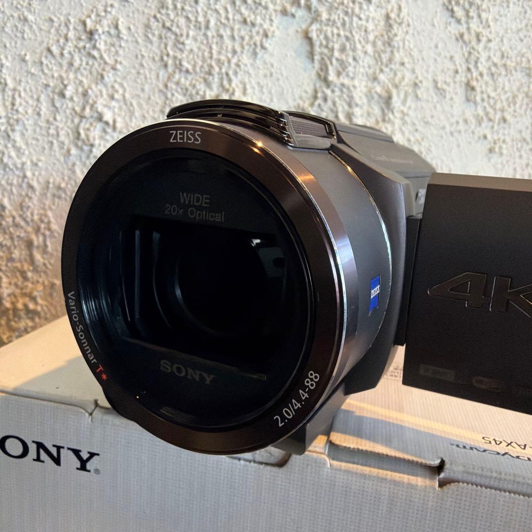 SONY FDR-AX45 4Kビデオカメラ　値引きしました