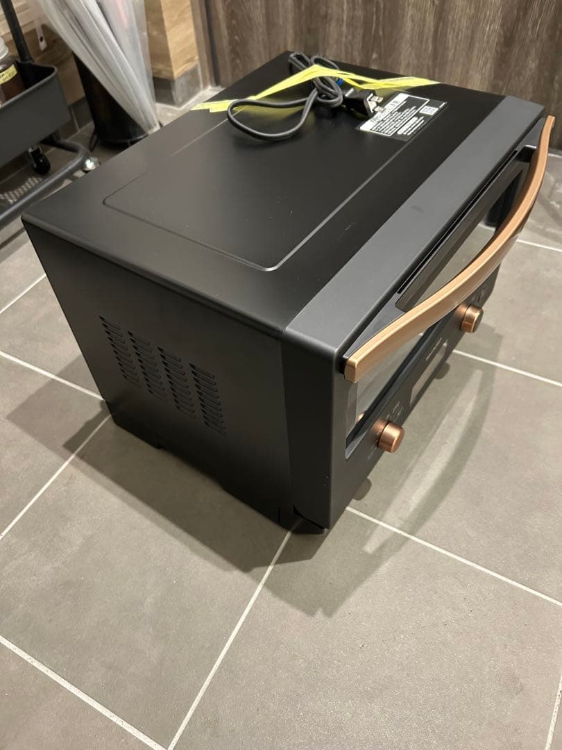 （ジャンク品）SHARP 電子オーブンレンジ RE-SD18 A-B 黒