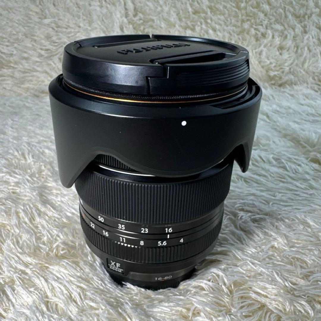 美品 FUJIFILM レンズ XF16-80mm F4 R OIS WR