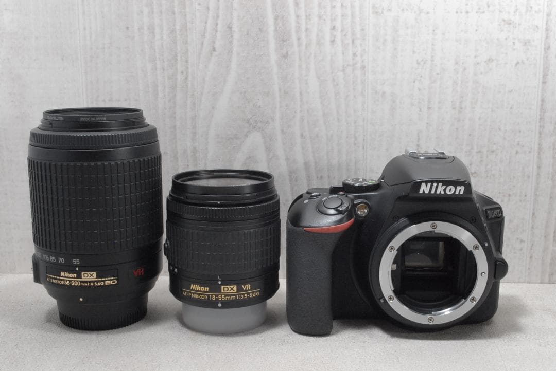 ✨Nikon D5600✨ ダブルズームレンズセット Wi-Fi スマホ転送