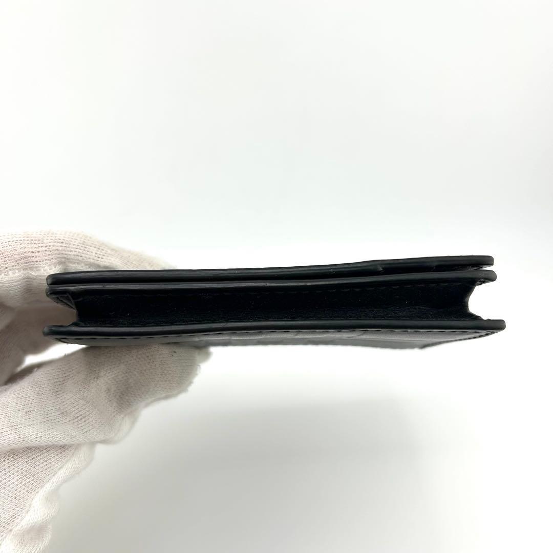 ✨極美品✨　バーバリーロンドン　名刺入れ　カードケース　エンボスチェック　レザー