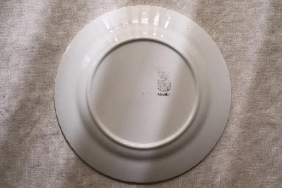 フランスアンティーク｜ディゴワン＆サルグミンヌのケーキプレート（2枚セット）