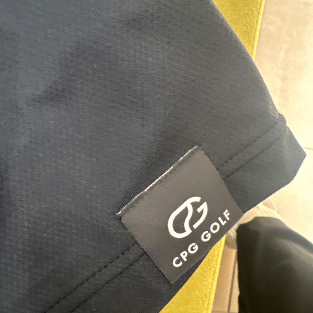 CPG GOLF 黒 スタンドアップカラー モックネック
