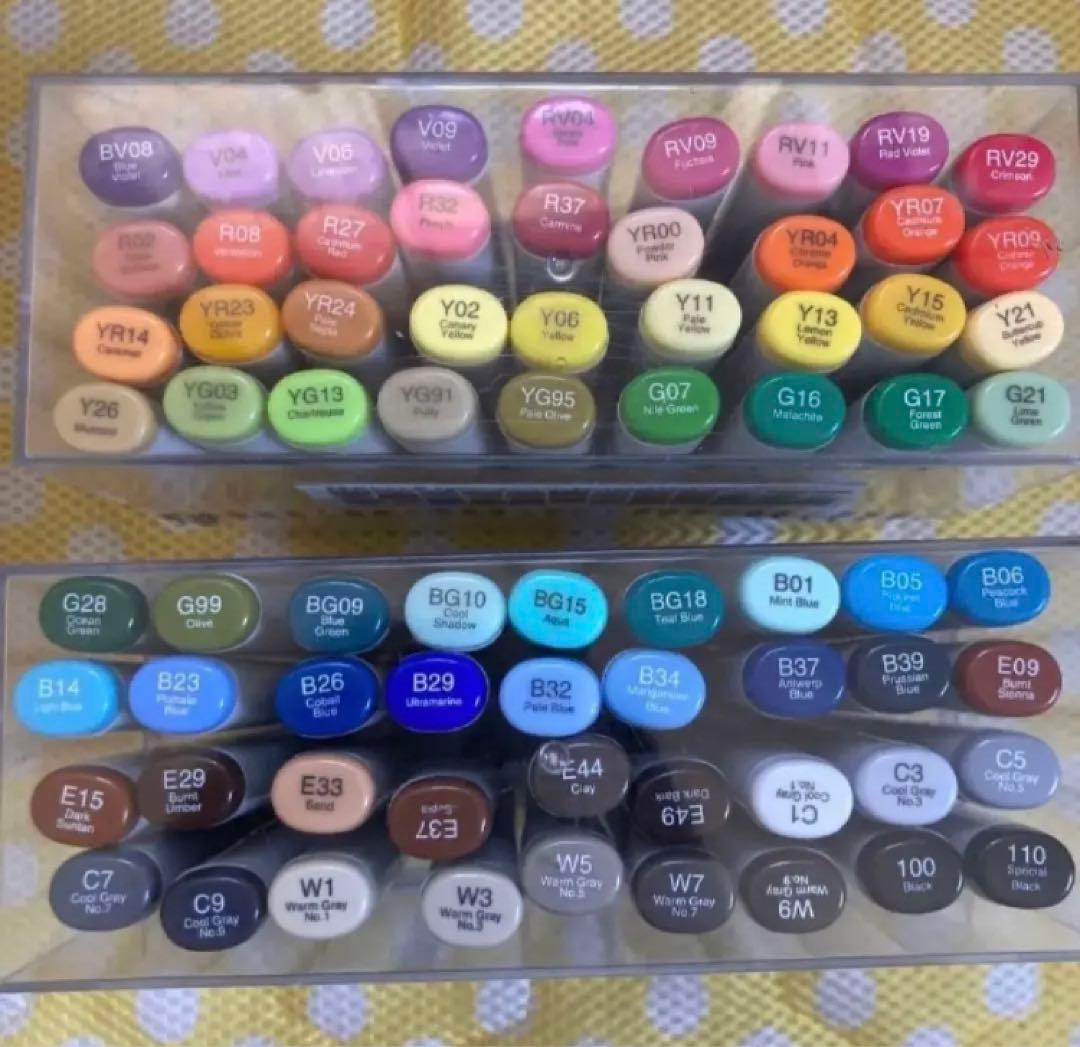 コピックスケッチ　72色セットA