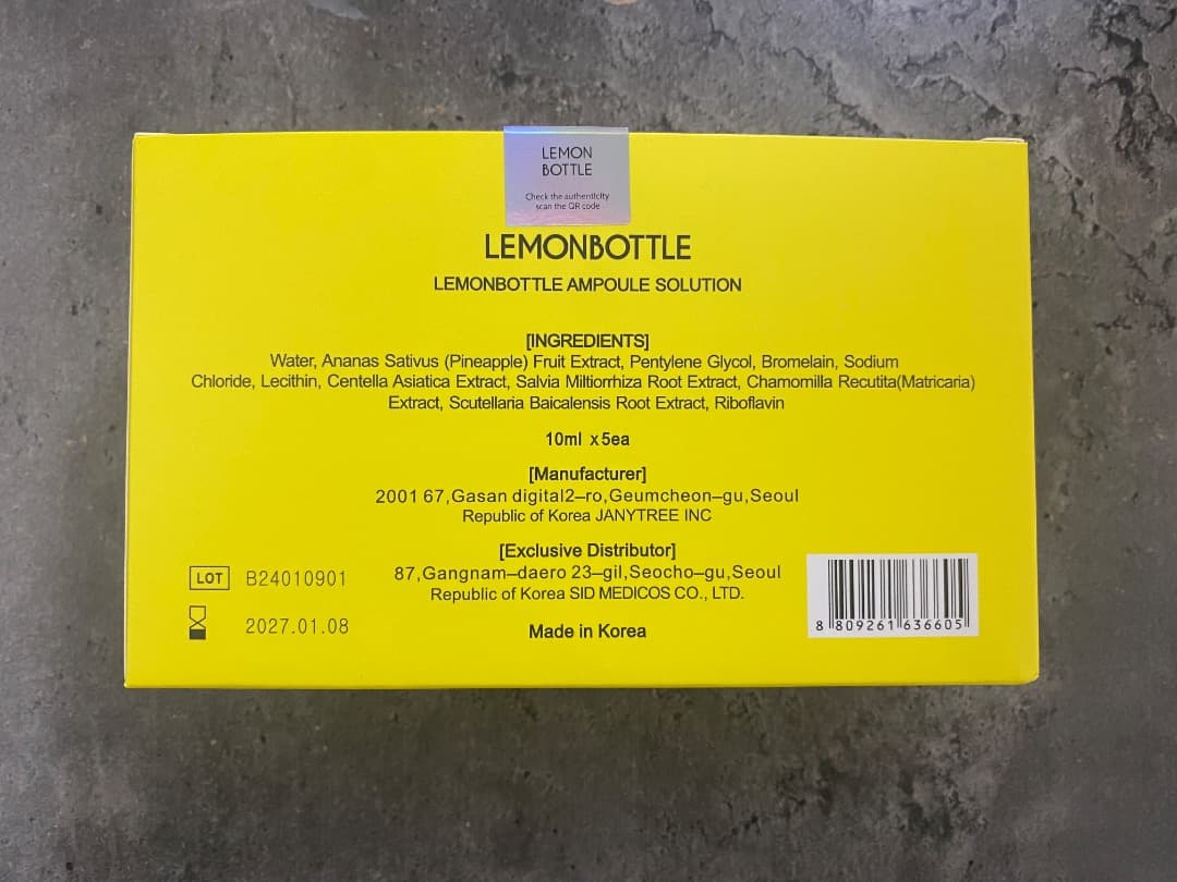 リピーターファーファ様レモンボトル10ml 5本ホームケアキットプレゼント