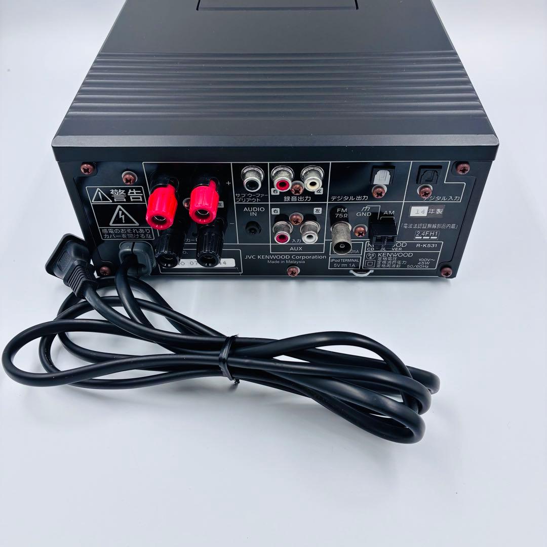 KENWOOD R-K531 LS-K531-b 2014年製 コンポ リモコン