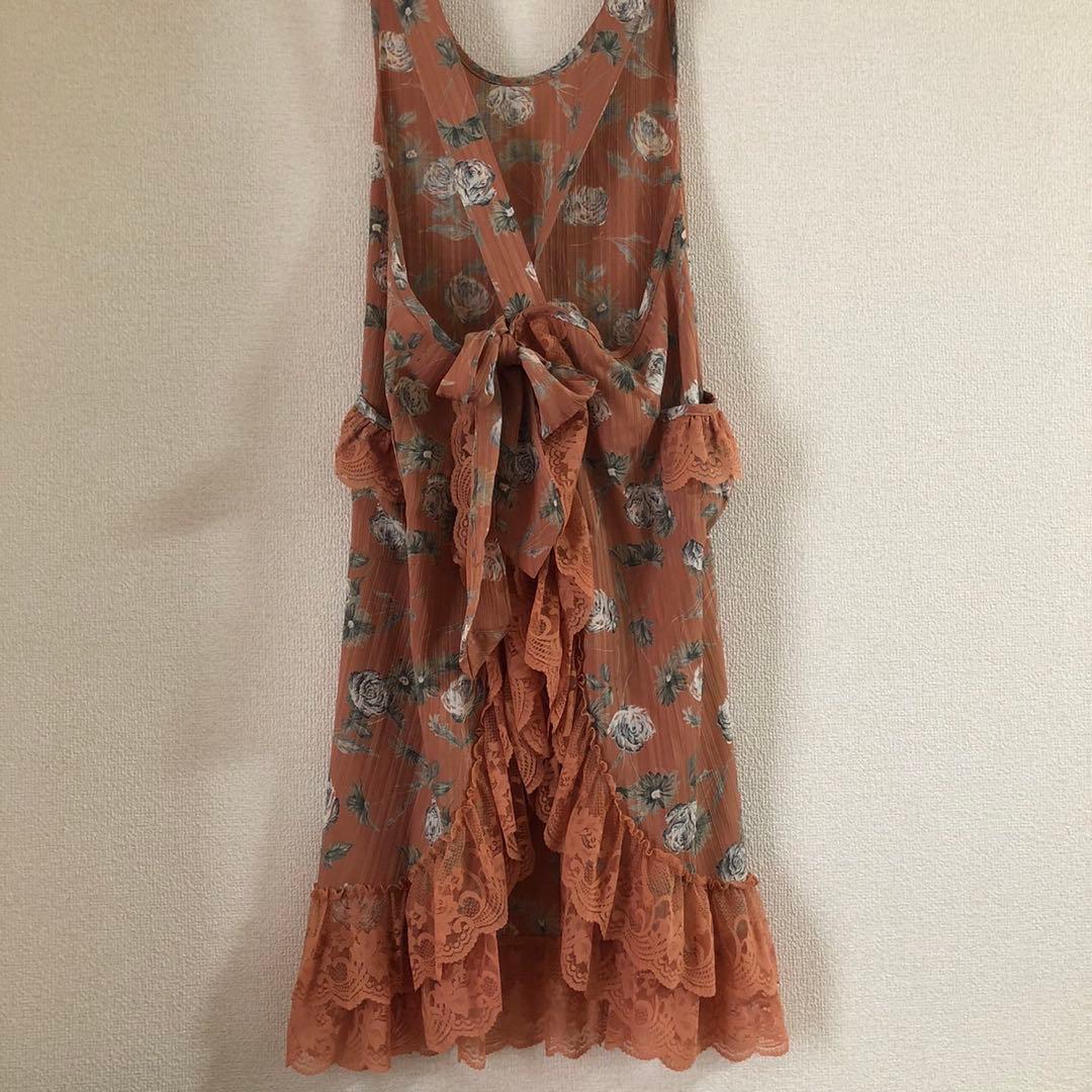 未使用　ヴィンテージ　ドールハウス　DOLL HOUSE フリル　エプロン