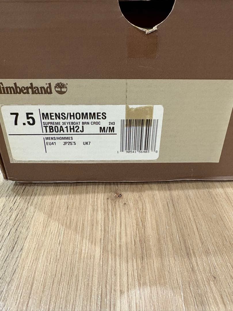 靴 Supreme Timberland 3-Eye Classic Lug