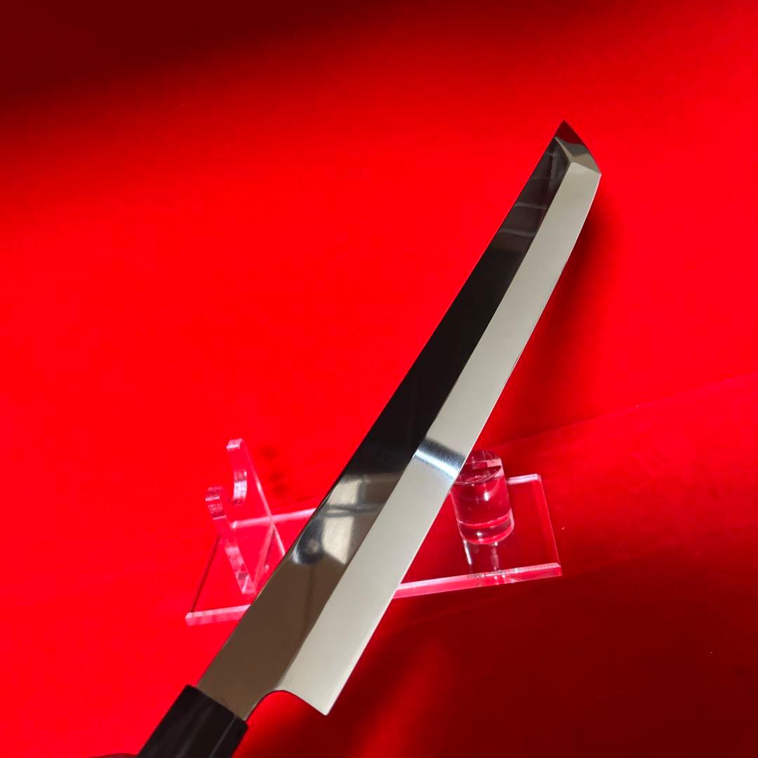 包丁　先丸　尺　鏡面仕上げ　切味抜群　箱付　未使用品