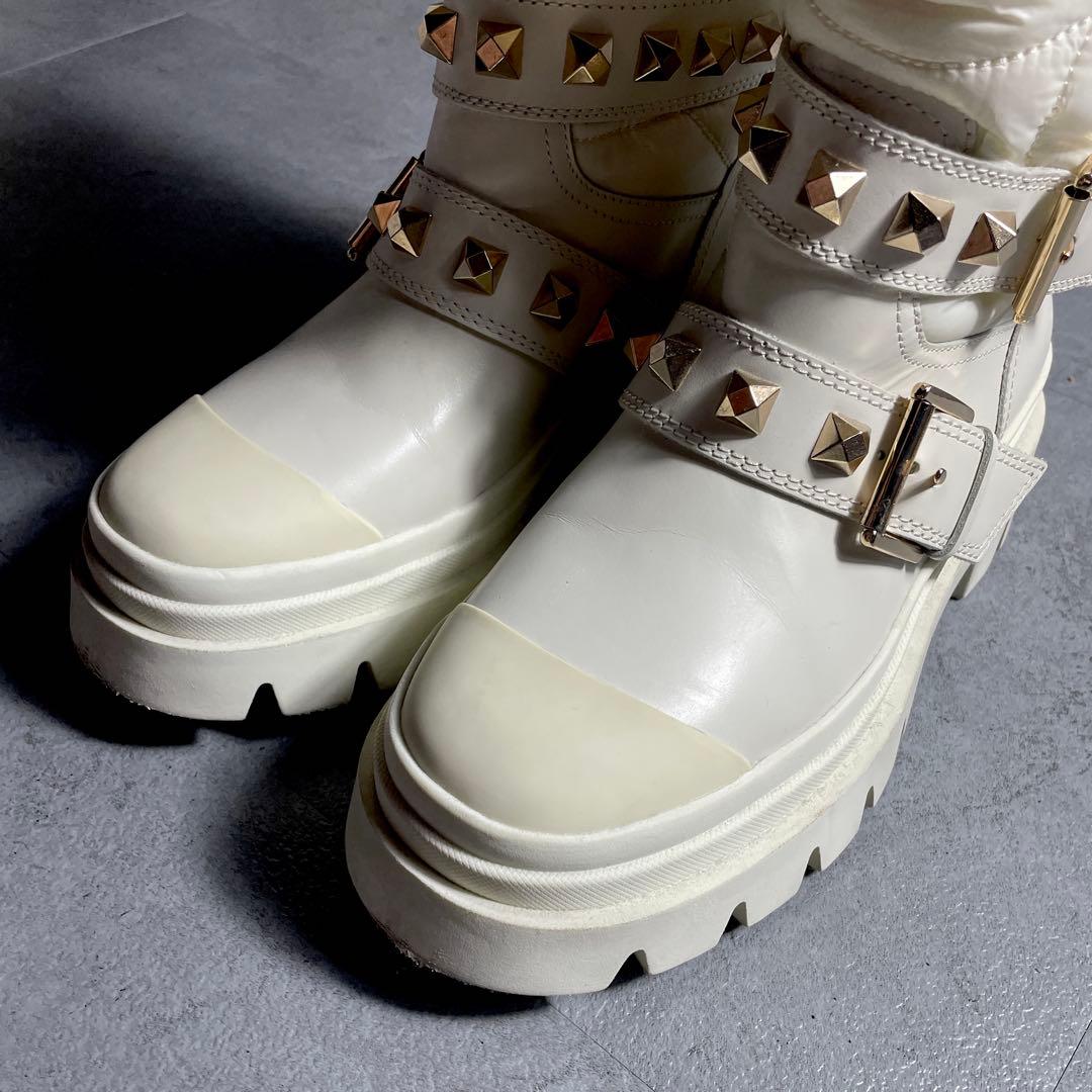 完売モデル✨️ ASH POLAR ナイロンドッキングブーツ アイボリー