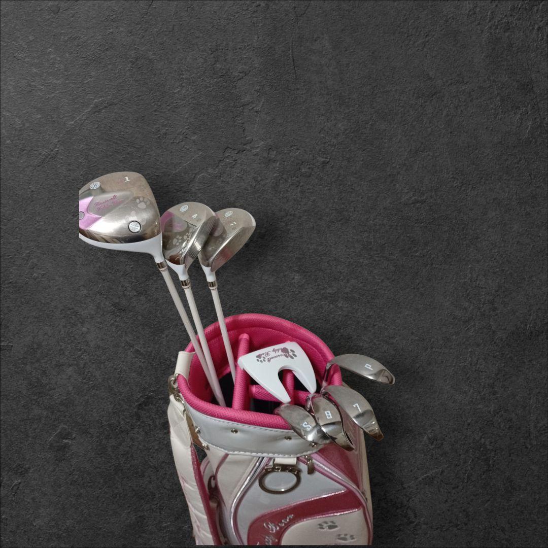 レディース ゴルフクラブ ハーフセット Roosevelt Teddy Bear