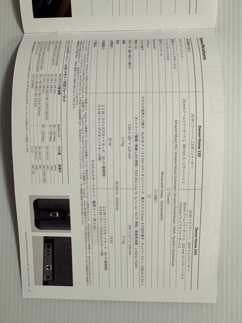 【Taniguchi 】DENONワイヤレススピーカー Denon