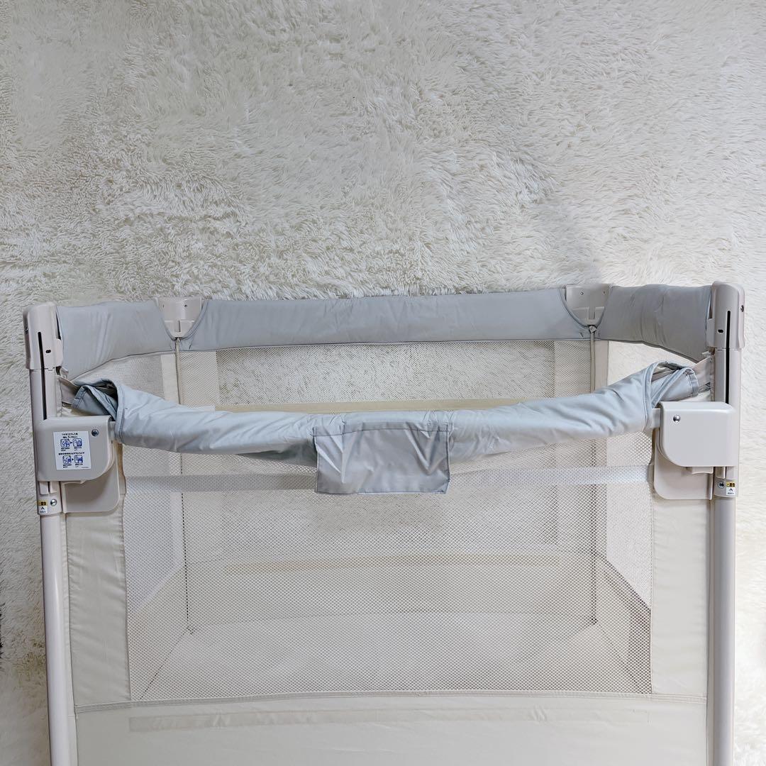 アップリカ　ココネルエアーAB ホワイトグレー