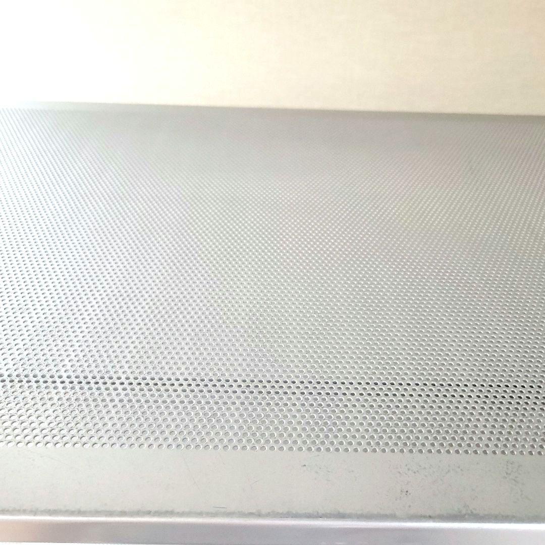 無印良品　スチールユニットシェルフ　旧モデル　廃盤グレー　ワイド・大