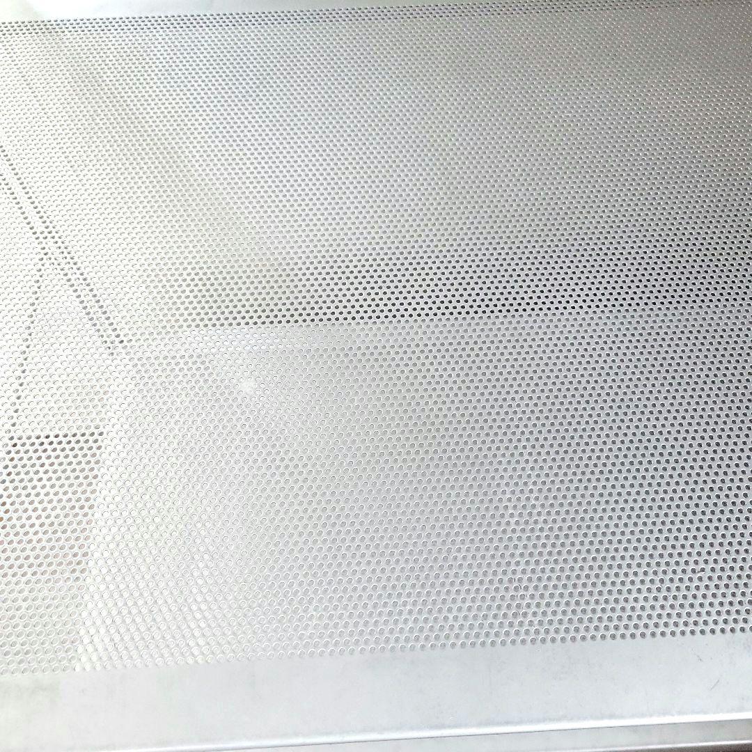 無印良品　スチールユニットシェルフ　旧モデル　廃盤グレー　ワイド・大