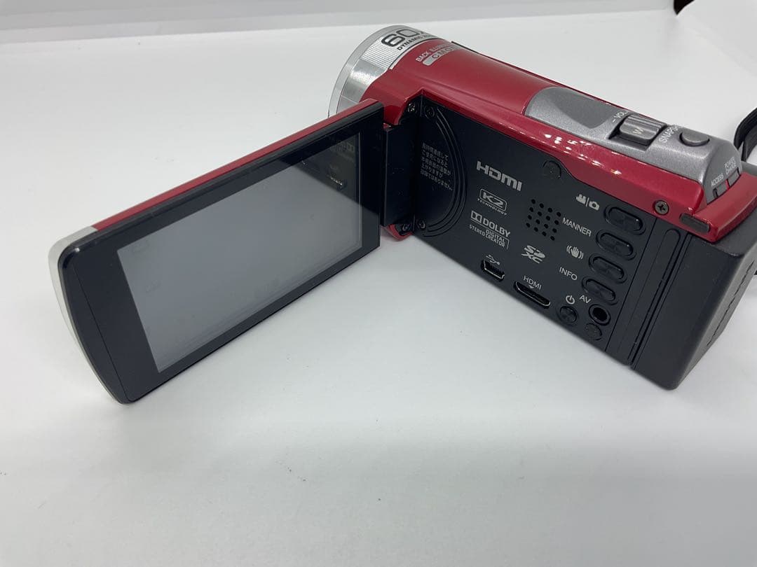 JVC ビデオカメラ Everio GZ-E109-R（レッド）