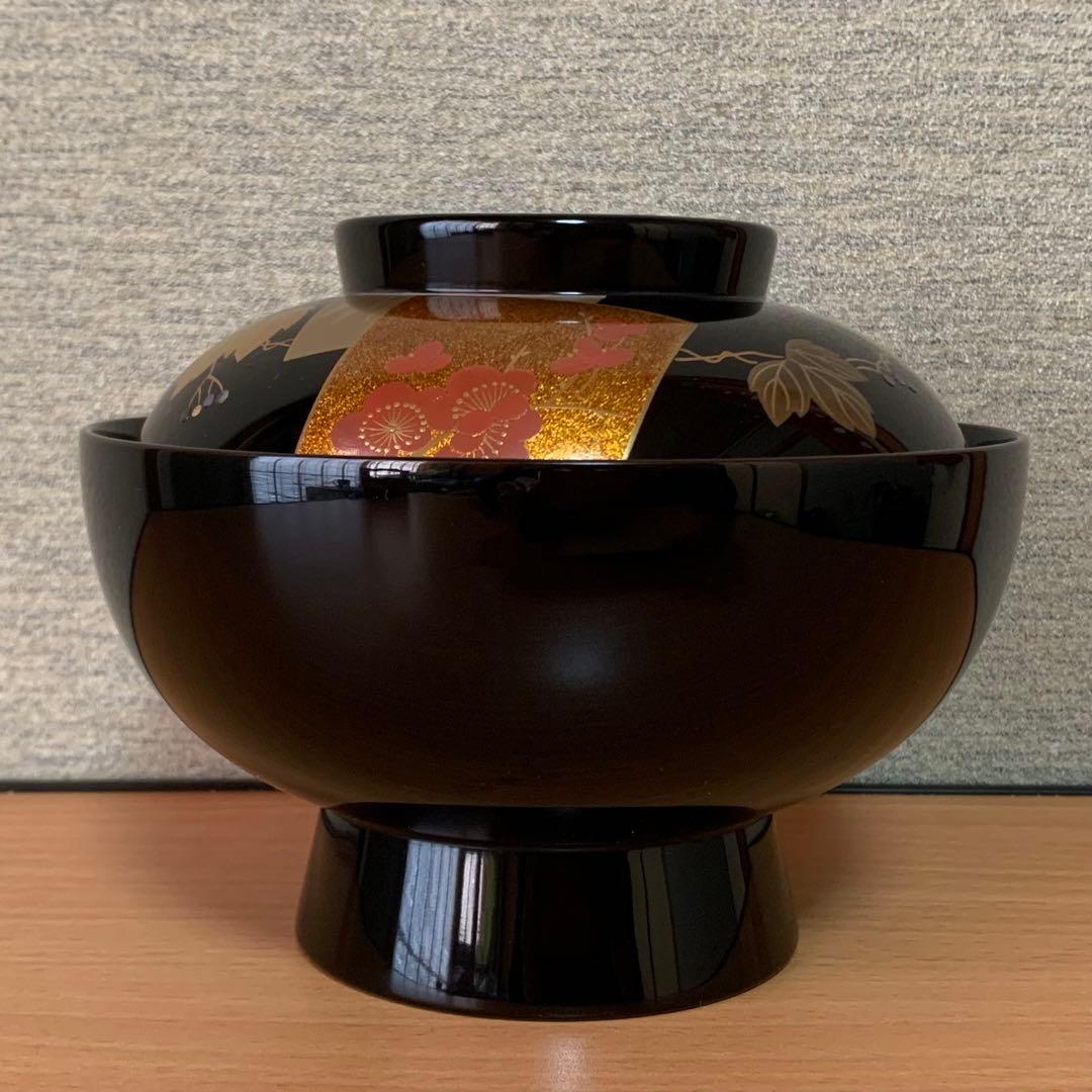 汁椀 5個セット 蓋付き